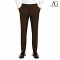 Men's Classic Chocolate Brown Dress Pant