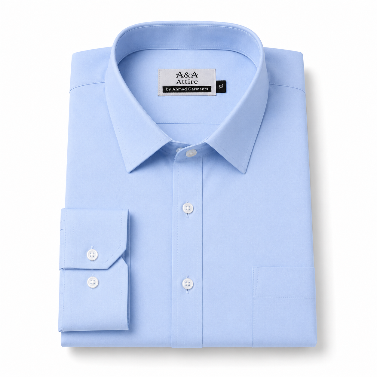 Men’s Sky Blue Formal Shirt Slim Fit
