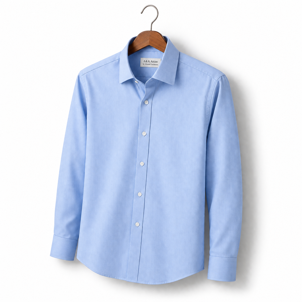 Men’s Sky Blue Formal Shirt Slim Fit