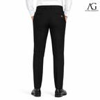 Men's Classic Jet Black Dress Pant