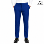 Men's Classic Royal Blue Dress Pant