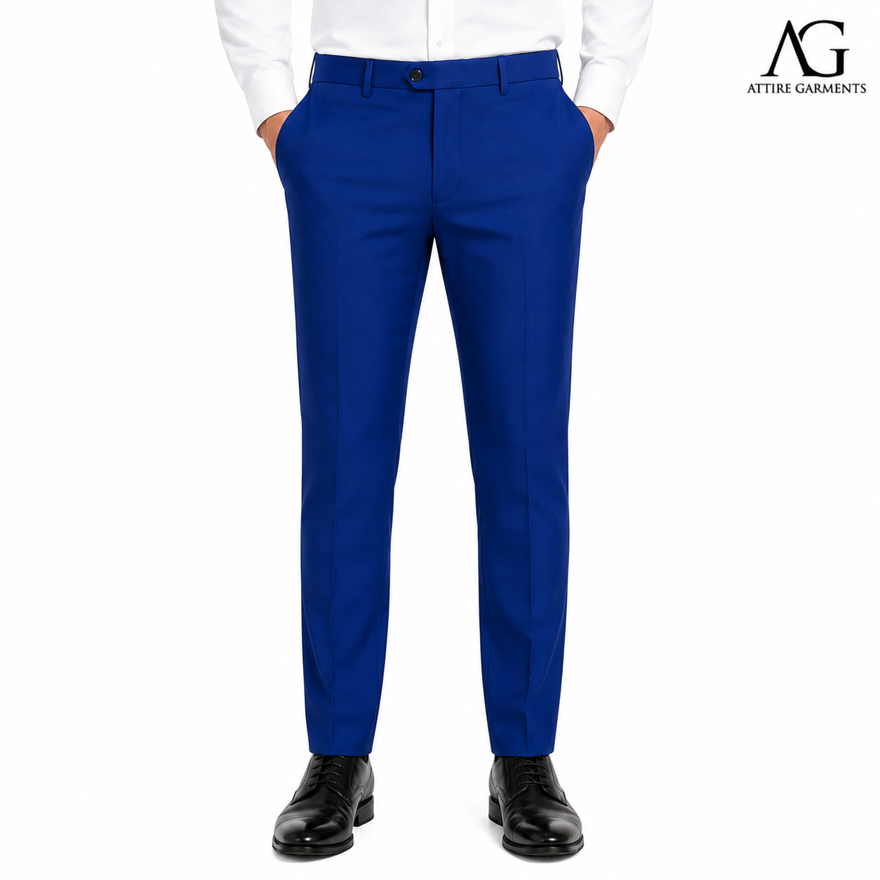 Men's Classic Royal Blue Dress Pant