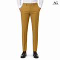 Men's Classic Khaki Brown Dress Pant