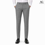Men's Classic silver slate grey Dress Pant